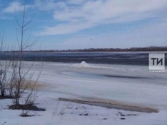 В Татарстане реки начали вскрываться ото льда