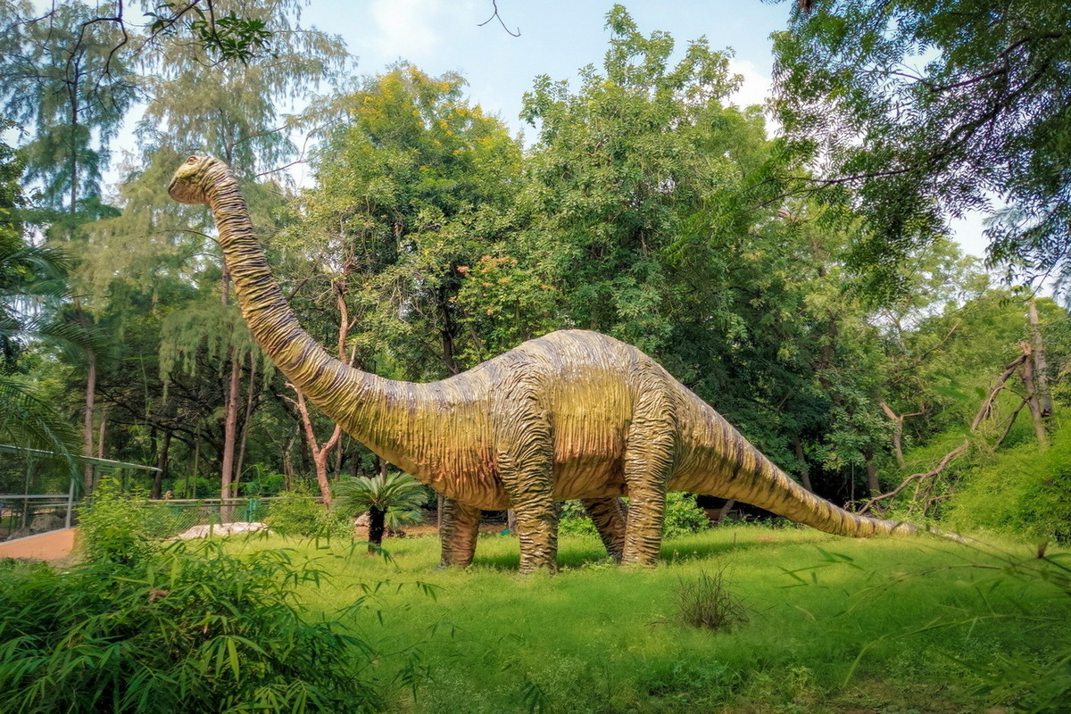 Ищите динозавров. Травоядный динозавр Паразауролоф. Динопарк в Калининградской области. Парк динозавров Янтарный Калининград. Крупные травоядные динозавры.