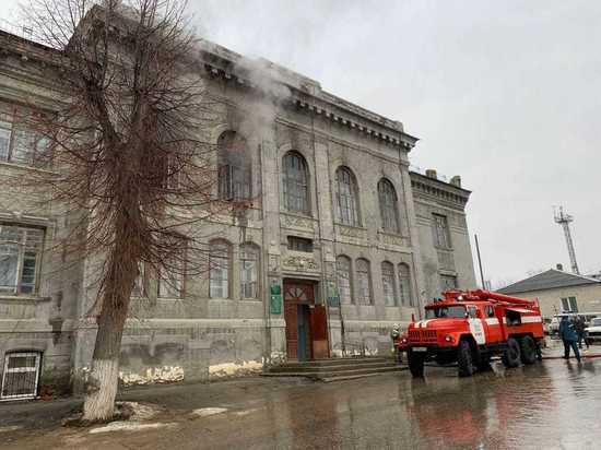 В Михайлове Рязанской области произошёл пожар в центре соцослуживания