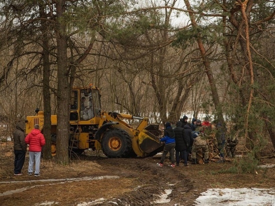 В Курске 18 марта в урочище «Парк» состоится акция по заготовке дров для нужд военных