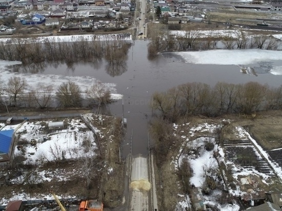 В Орловской области вода за сутки сошла с четырёх низководных мостов