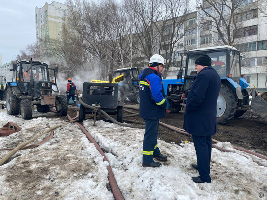 В Барнауле устранили аварию на улице Попова