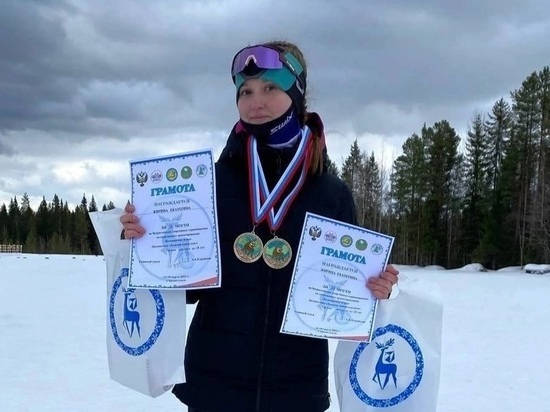 На соревнованиях в Архангельске ориентировщица из Карелии взяла две медали