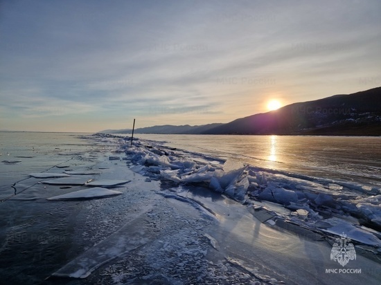 На Байкале активно тает лед