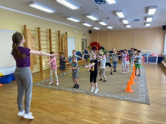 В детском саду Серпухова проходят практику студенты известного колледжа