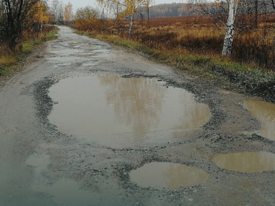 Председатель СК РФ контролирует проверку факта разбитой дороги в деревне Даниловское Тульской области