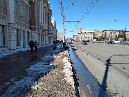 Потепление до +4 и сильный гололед ожидаются в Новосибирске в родительский день 18 марта