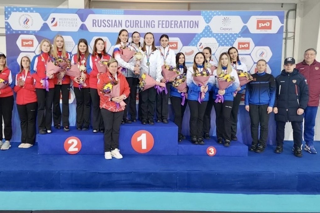 Athletes from the Moscow Region at the Curling Spartakiad became silver medalists