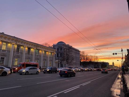 Столбики термометра показали +5,1 градуса в Петербурге 17 марта
