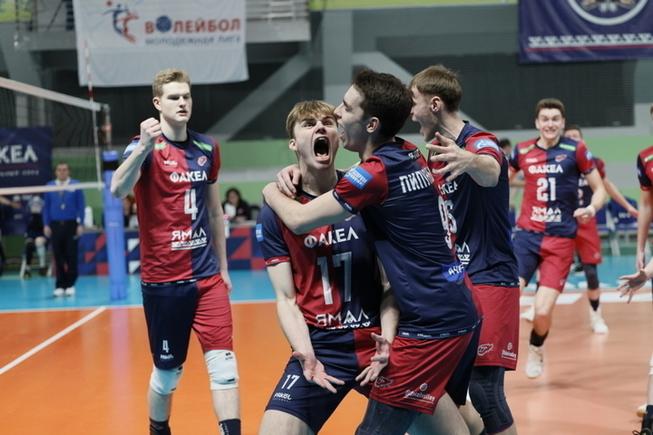 Youth "Fakel" from Yamalo-Nenets Autonomous Okrug snatched victory from Moscow volleyball players