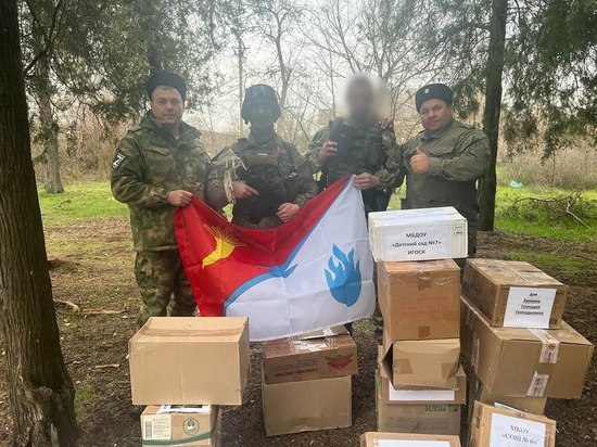 Ставропольским бойцам СВО отвезли посылки на передовую