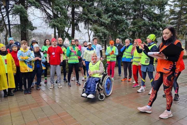 Runners from all over the country gathered in Pyatigorsk