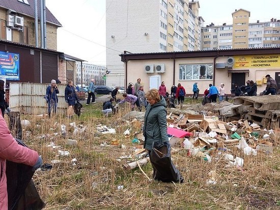 В Ставрополе около 30 тысяч человек вышли на общегородскую уборку улиц