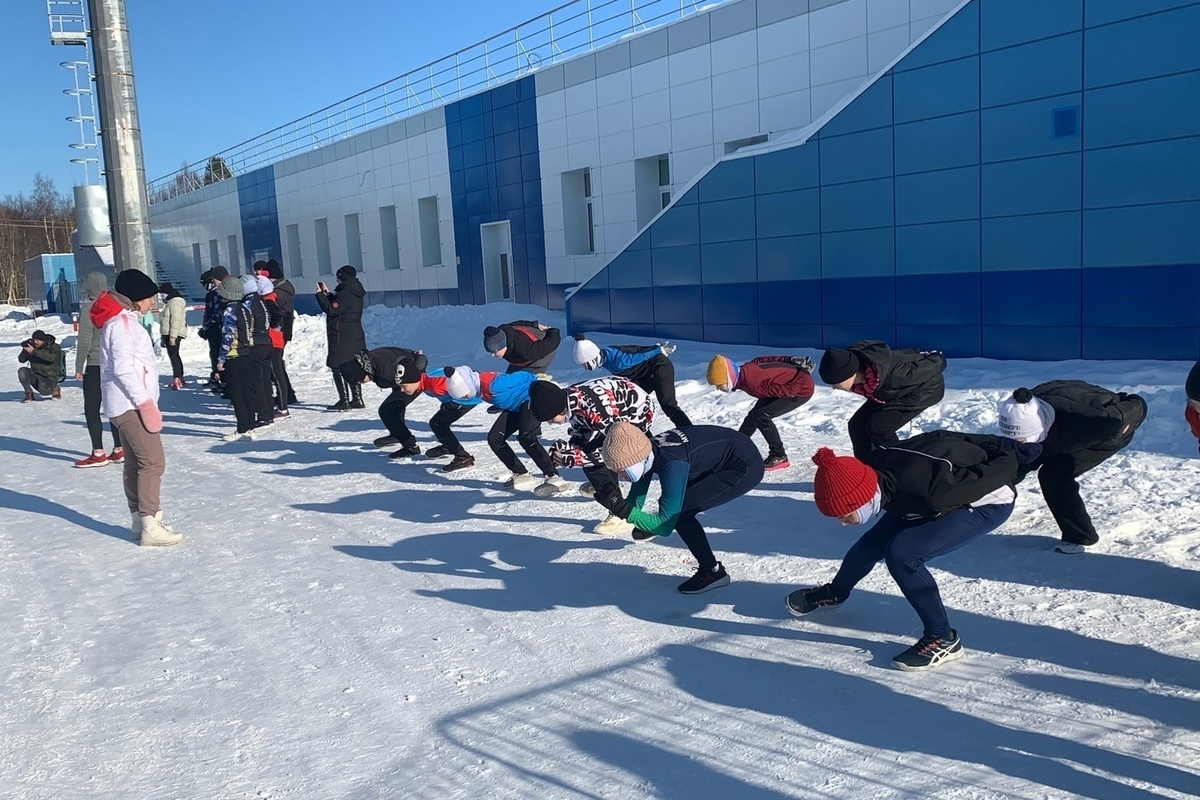 Eminent skaters held a master class for young northerners in Monchegorsk