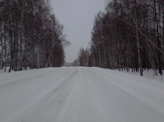 Штормовое предупреждение объявили на трассах в Новосибирской области