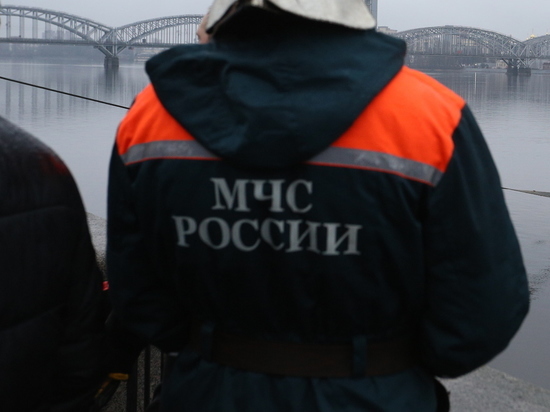 Спасатели ищут мужчину, провалившегося под лед у Володарского моста