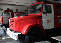 Пожарно-спасательное подразделение МЧС в субботу, 18 марта, ликвидировало пожар в Черняховске