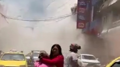 На западе Эквадора произошло сильное землетрясение: видео стихии 