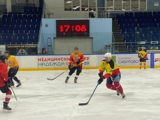 В Тамбове продолжаются игры чемпионата области по хоккею