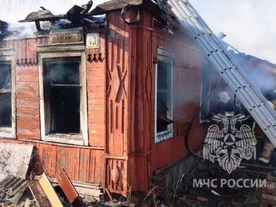 В Саратовской области сгорел частный дом: погибли мужчина и девочка-подросток