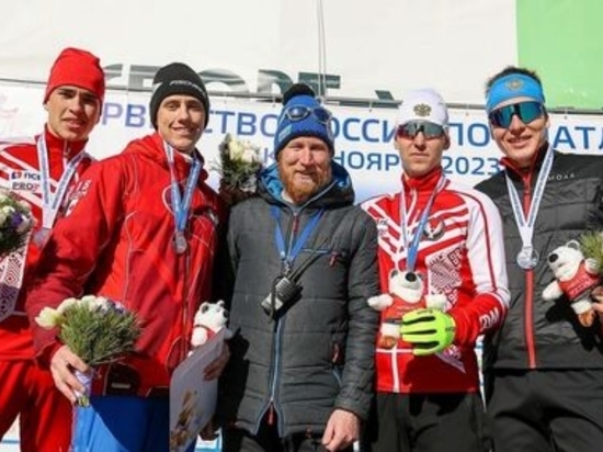 Биатлонисты-юниоры из Удмуртии заняли второе место на эстафете Первенства России
