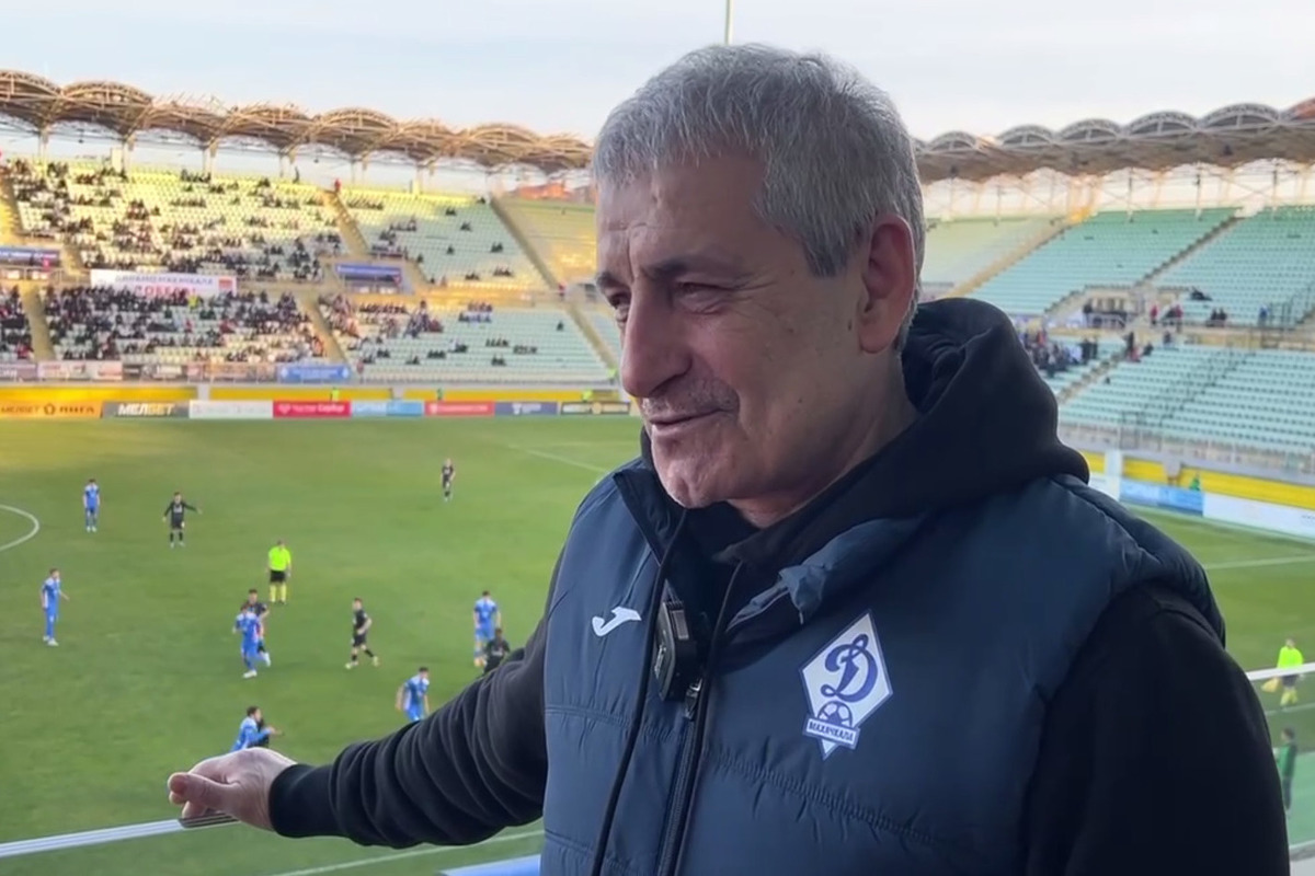 The head of Makhachkala arrived at the stadium to support the Dynamo team