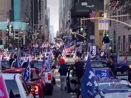 Сторонники Трампа в Нью-Йорке уже протестуют против его возможного ареста