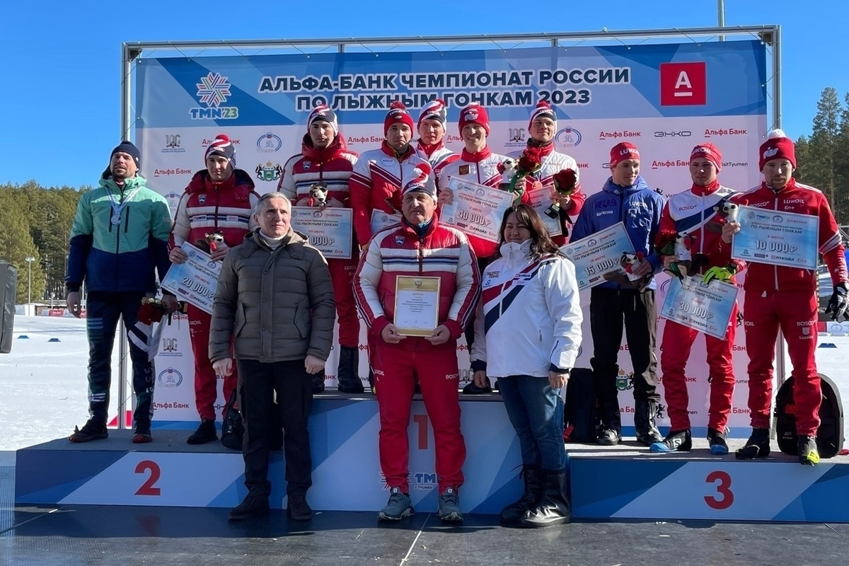 Natalya Nepryaeva and Alexander Bolshunov won the skiathlon