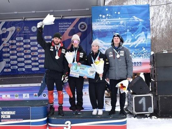 Сахалинские горнолыжники завоевали бронзу командных соревнований чемпионата России