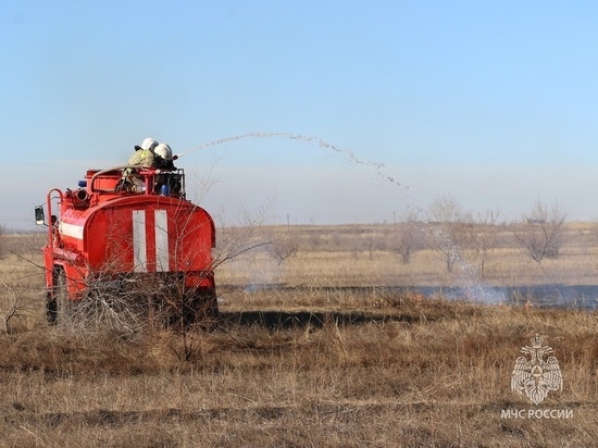 В Хакасии за выходные произошло 12 пожаров