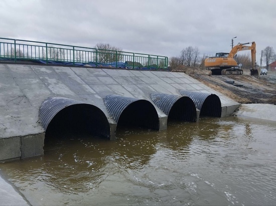 Ремонт моста в Климовском районе Брянщины близится к завершению