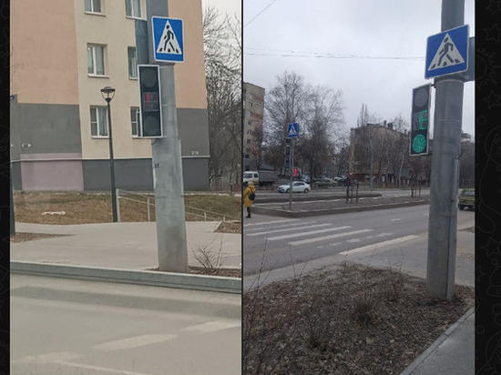 В Белгороде починили светофор на перекрестке Щорса и Костюкова