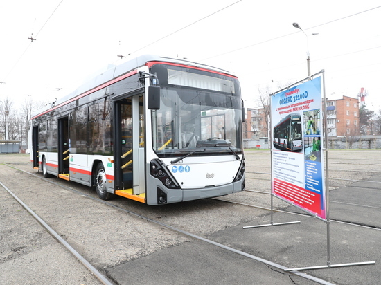 В Краснодар начали поступать новые троллейбусы