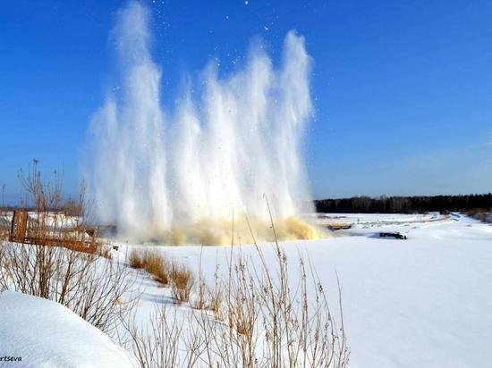 В Ленобласти 23 марта начнут взрывать лед на четырех реках