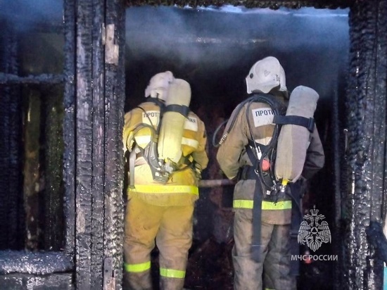 На прошлой неделе в двух пожарах в Курской области погибли люди