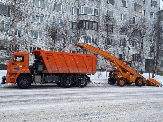 За март в Мурманске выпало 114% месячной нормы снега