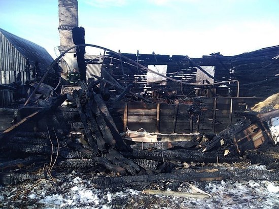 СК начал проверку по обнаружению сгоревшего трупа на пожаре в Калужской области