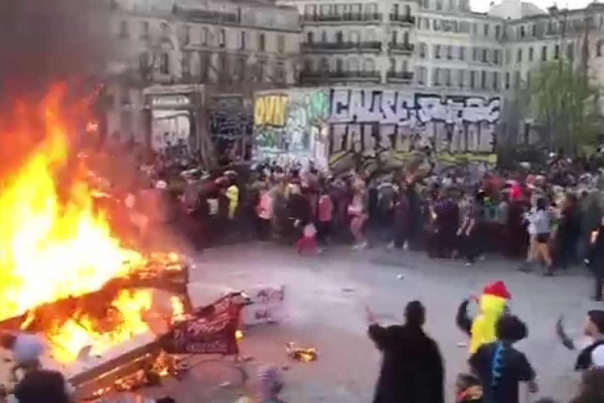 Поджоги во франции