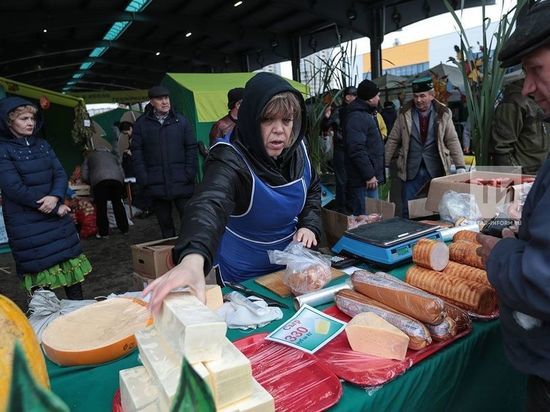 За первый день сельхозярмарок в Казани продали продуктов на 54 млн