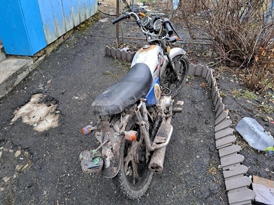 В Орловской области водитель мотоцикла без прав устроил ДТП