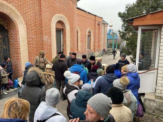 Рыбопромышленные предприятия на Курилах помогли прихожанам храма в Луганске едой