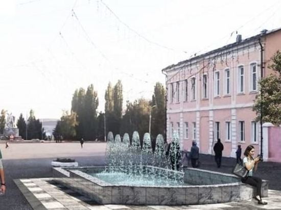 К строительству фонтана готовятся в городе Ливны Орловской области