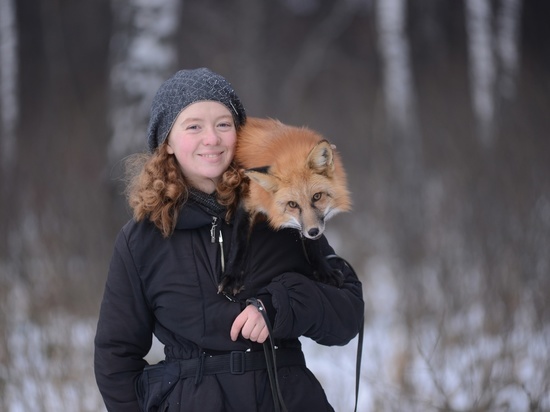 В Новосибирске зоопсихолог Мухамедшина рассказала о дрессировке лис