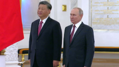 В Кремле состоялась церемония встречи Путина и Си Цзиньпина: видео