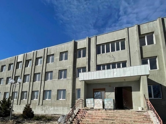 В школе села Плота Белгородской области заменили кровлю и утеплили фасад здания
