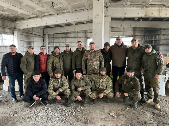  Астраханская область доставила  в зону СВО гуманитарный груз