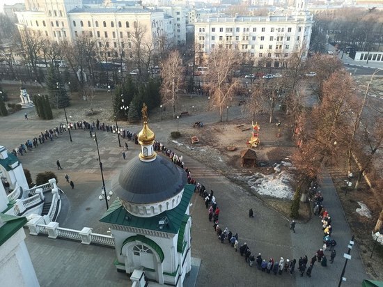 Ковчег с частью пояса Пресвятой Богородицы из Воронежа отправили в Борисоглебск