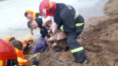 Белорусские спасатели вытащили из жидкой грязи двоих детей: видео