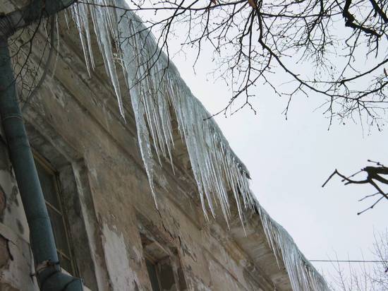 Дом в Серпухове растаял вместе со снегом