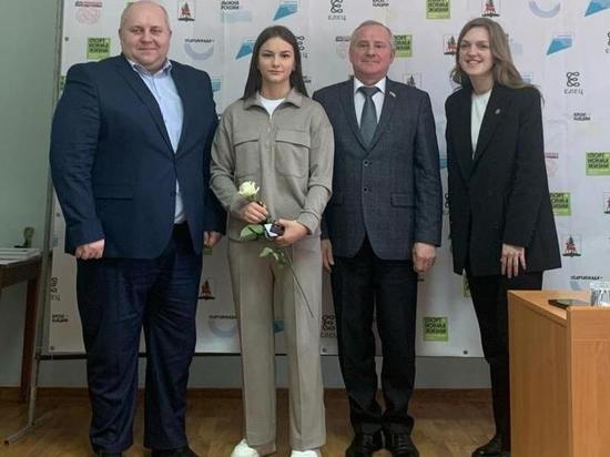 Дзюдоистка из Ельца получила удостоверение «Мастера спорта России»